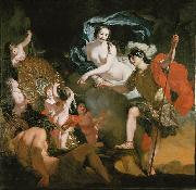 Gerard de Lairesse Venus schenkt wapens aan Aeneas oil painting artist